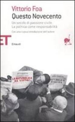 Questo Novecento (Paperback)