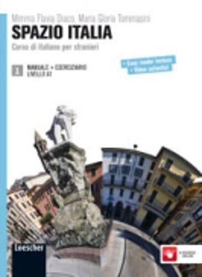 Spazio Italia: Manuale + Eserciziario 1 (A1) (Paperback)