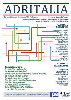 Adr Italia (Numero 2/2017) (Paperback)