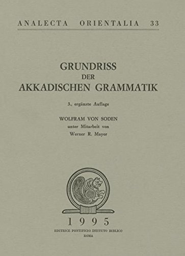 Grundriss der Aakadischem Grammatik (Paperback)