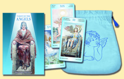 Tarot of the Angels: Deluxe Tarot Card Deck and Tarot Bag Set