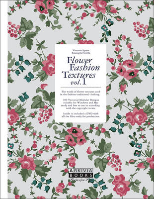 Flower Fashion Textures 1 (with DVD) (Hardback)