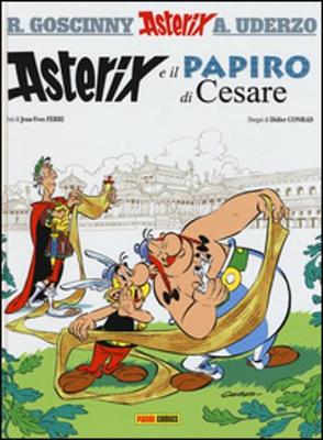 Asterix in Italian: Asterix e il papiro di Cesare (Hardback)