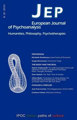 JEP European Journal of Psychoanalysis N.30 (Paperback)