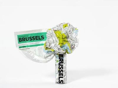 Brussels Crumpled City Map - Crumpled City Maps (Sheet map)