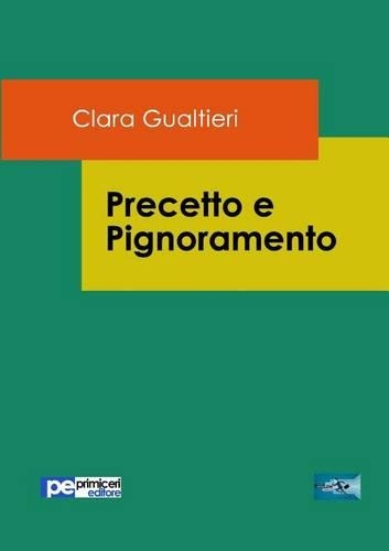 Precetto E Pignoramento (Paperback)