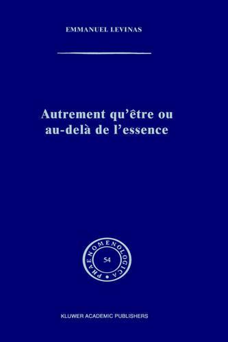 Temporary Title 19991103 - Phaenomenologica 54 (Hardback)