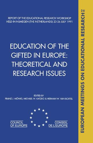 Education of the Gifted in Europe (Hardback)