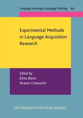 Experimental Methods in Language Acquisition Research - Language Learning & Language Teaching 27 (Paperback)