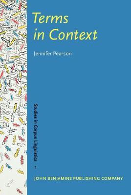 Terms in Context - Studies in Corpus Linguistics 1 (Hardback)
