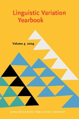 Linguistic Variation Yearbook 2004 - Linguistic Variation Yearbook 4 (Paperback)