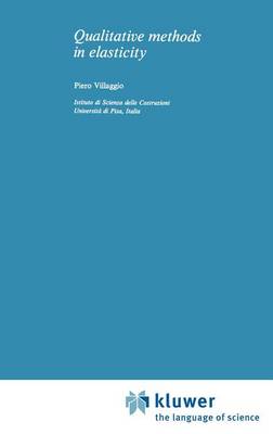 Qualitative Methods in Elasticity - Mechanics of Continua 3 (Hardback)