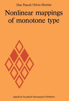 Nonlinear mappings of monotone type (Hardback)