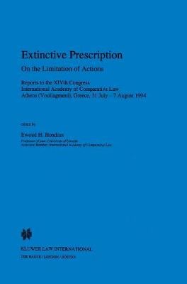 Extinctive Prescription/On the Limitation of Actions (Hardback)