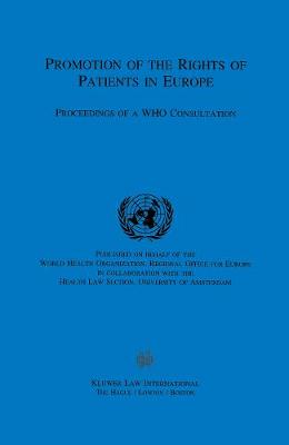 Promotion of the Rights of Patients in Europe (Paperback)