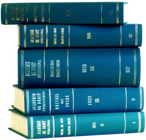 Recueil des cours, Collected Courses, Tome/Volume 295 (2002) - Collected Courses of The Hague Academy of International Law - Recueil des cours 295 (Hardback)