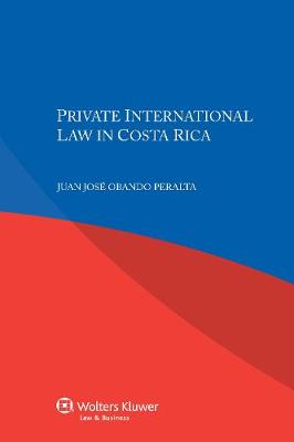 Private International Law in Costa Rica (Paperback)