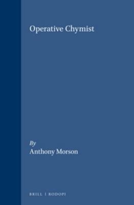 Operative Chymist - Clio Medica 45 (Hardback)