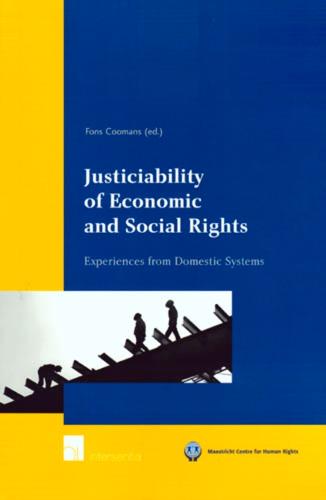 Justiciability of Economic and Social Rights - Maastricht Series in Human Rights (Paperback)