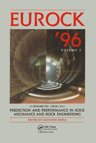 Prediction And Performance In Rock Mechanics and Rock Engineering (Hardback)
