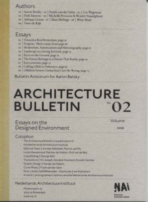 Architecture - Bulletin No. 2 (Paperback)