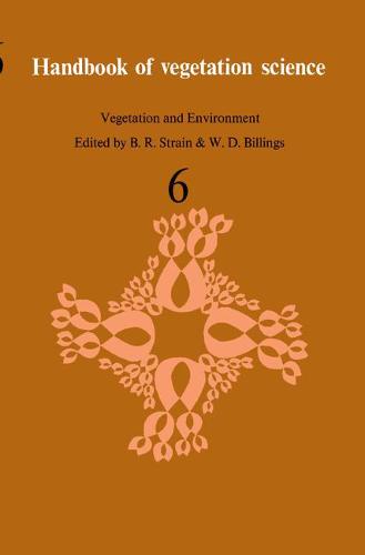 Vegetation and Environment - Handbook of Vegetation Science 6 (Hardback)