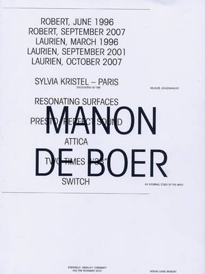 Manon De Boer (Paperback)