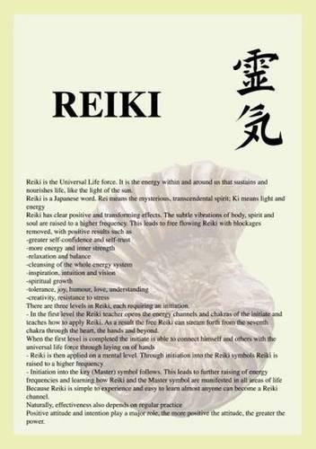 Reiki -- A4 (Poster)