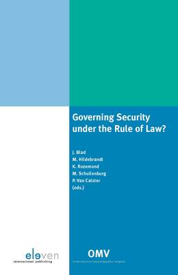 Governing Security Under the Rule of Law (Paperback)