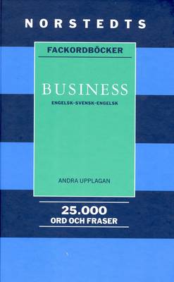 Norstedts Business English-English-Swedish Dictionary (Hardback)