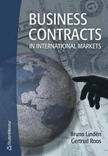 Business Contracts in International Markets (Paperback)