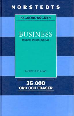 Norstedts Business English-English-Swedish Dictionary (Hardback)