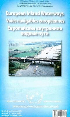 European Inland Waterways (Sheet map, folded)