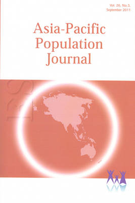 Asia-Pacific Population Journal, 2011, Volume 26, Part 3 (Paperback)