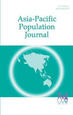 Asia-Pacific Population Journal 2014 (Paperback)
