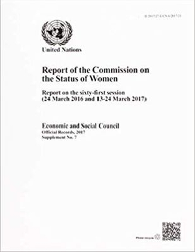 Commission on the Status of Women by United Nations Department for ...