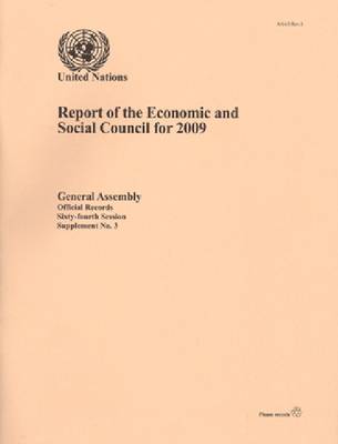 Report of the Economic and Social Council for 2009 (Paperback)