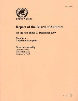 Report of the Board of Auditors for the Year Ended 31 December 2009: Volume V (Paperback)