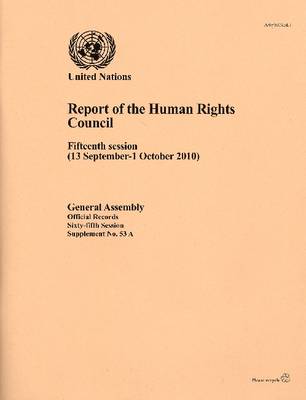 Report of the Human Rights Council (Paperback)