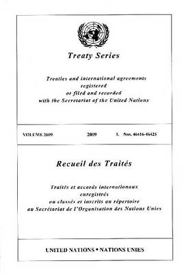 Treaty Series: Volume 2609 (Paperback)
