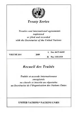 Treaty Series: Volume 2614 (Paperback)