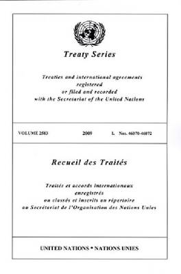 Treaty Series: Volume 2583 (Paperback)
