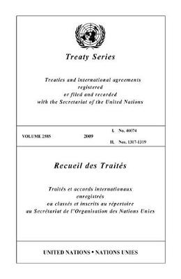 Treaty Series: Volume 2585 (Paperback)