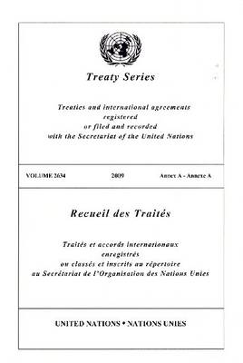 Treaty Series 2634 (Paperback)