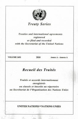 Treaty Series 2651 - Treaty Series (Paperback)
