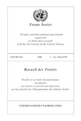 Treaty Series 2669 - Treaty Series (Paperback)