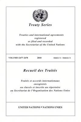 Treaty Series 2677 - 2678 - Treaty Series (Paperback)