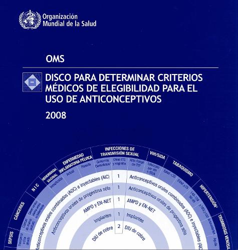 Disco Para Determinar Criterios Medicos De Elegibilidad Para El Uso De