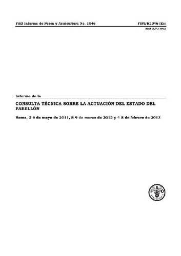 Report of the Technical Consultation on Flag State Performance: Spanish Edition - FAO Fisheries and Aquaculture Reports (Paperback)