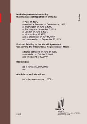 Madrid Agreement Concerning the International Registration of Marks (Paperback)